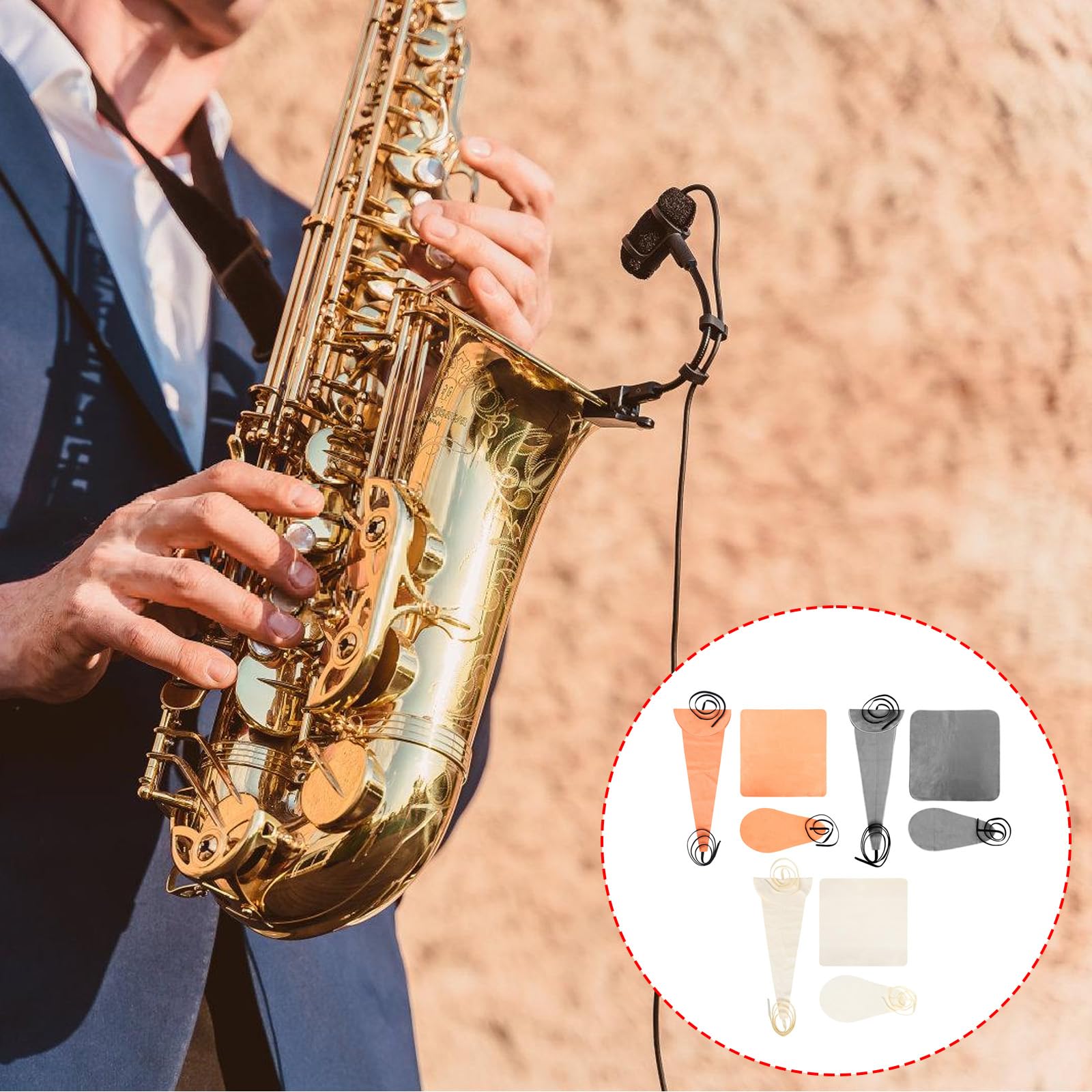 Saxophone Rag Cloth Saxophone Cloth For Altos Tenors Sax Other Woodwind Strument