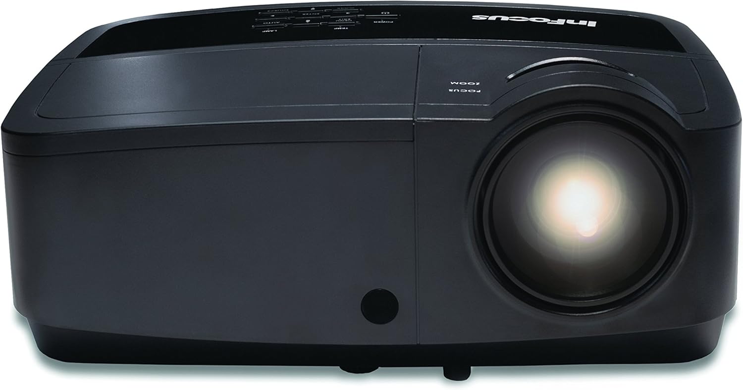 InFocus IN128HDx Projector Lens and Adjustment Rings