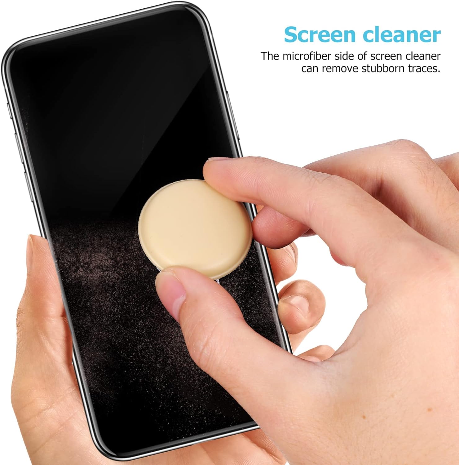 18 Pcs Macaron Screen Cleaners Decorative Pendants for Smartphones Screen for Phones Tablets and More Adorable Mobile Phone Cleaning Accessories