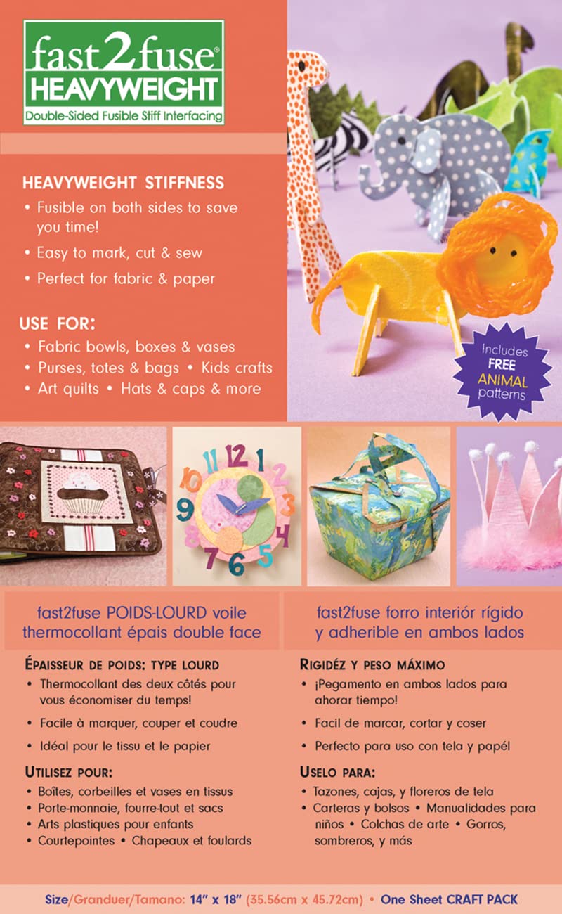 C&T Publishingfast2fuse HEAVY Craft Pack 15 x 18