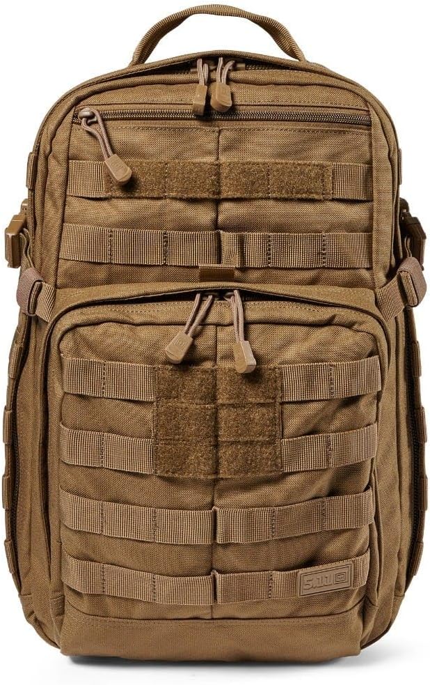5.11 Tactical Backpack, RUSH 12 2.0 Military Survival Molle Backpack with Laptop Compartment, 24L, Style 56561ABR/56562ABR - Image 3