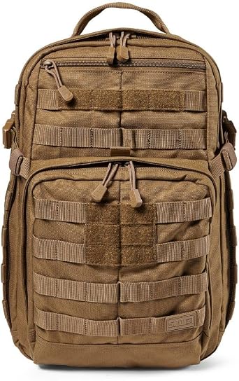 5.11 Taktik Sırt Çantası, RUSH 12 2.0 Askeri Survival Molle Sırt Çantası Dizüstü Bölmeli, 24L, Stil 56561ABR/56562ABR