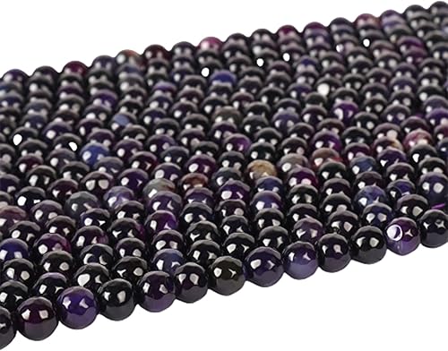 Miniatura 77 de GEMHUB Cuentas redondas sueltas de piedras preciosas naturales de 0.315 pulgadas para la fabricación de joyas, cuentas curativas de cristal para Ojo