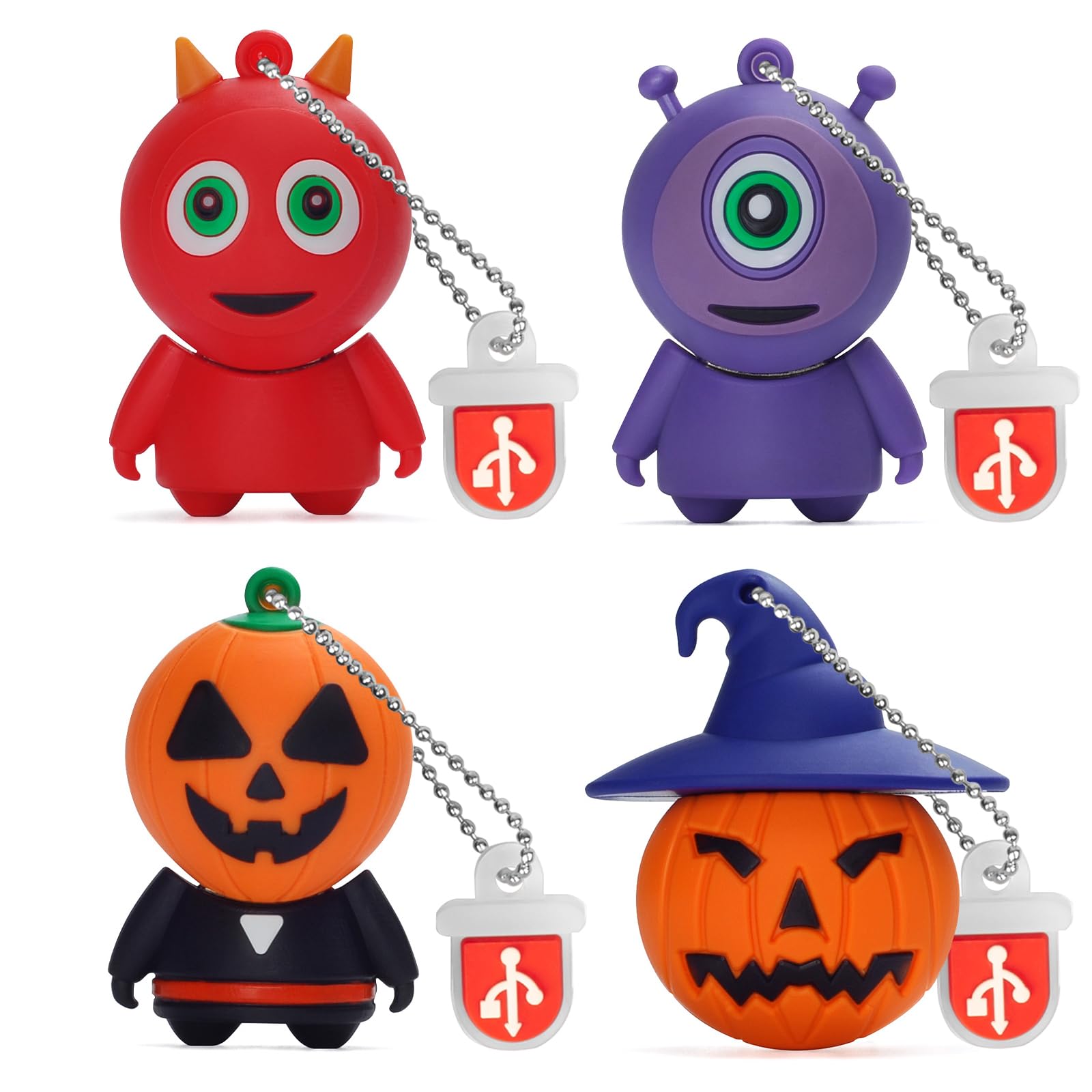 LEIZHAN 8GB USB Flash Drive 2.0 Silicone Cute Little Animals Novelty Memory Stick Children Gift External Pendrives Fox Bee Owl Penguin — view 46