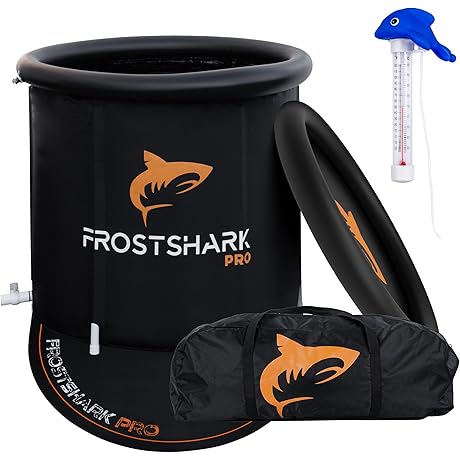 FROSTSHARK Portable Ice Bath: Super Plunge Relief for Athletes