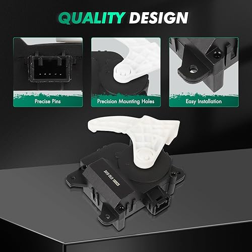 Vista 644 de SCITOO Reemplazo de actuador de puerta de mezcla de calentador HVAC para Ford F-150 2004-2008, para Ford para Lobo 2004-2008, para Lincoln para Mark