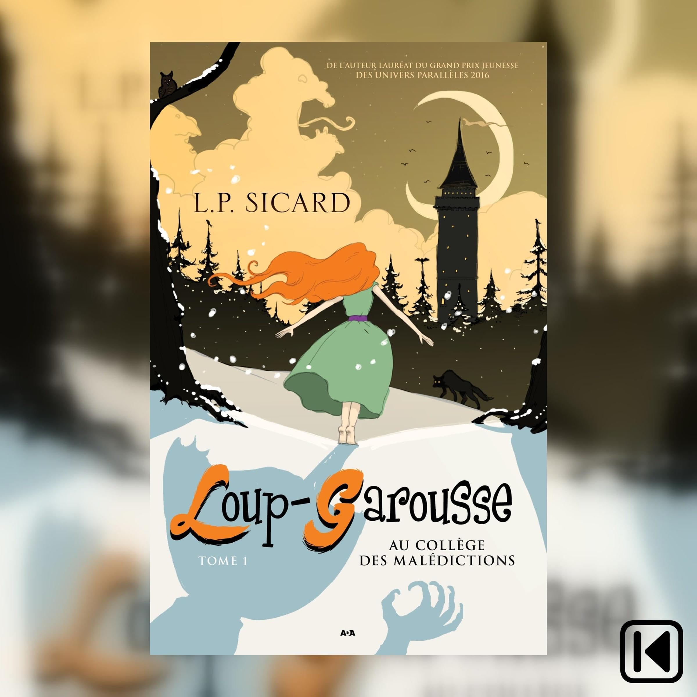 Cover art for Au collège des malédictions