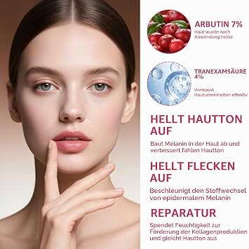Arbutin 7.0 Txa 4.0 Cream Whitening Brightening Cream Brightens Various Types of Blemishes Balances an Uneven Skin Tone Suitable for All Skin Types 50 g/Piece Pack of 2