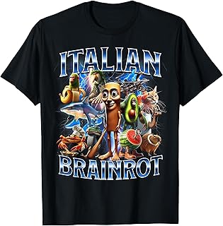 Funny Italian Brainrot T-Shirt