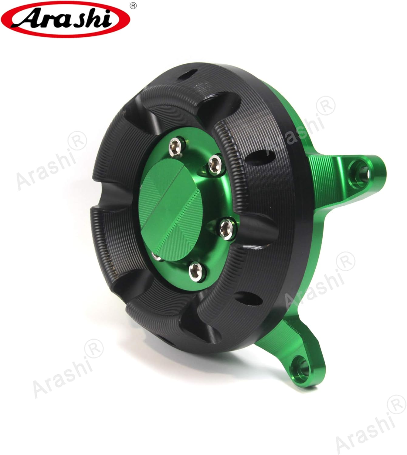 Arashi Engine Guard Cover Protector for Kawasaki Ninja 250 300, Z250 Z300 2013-2016 Motorcycle Accessories Green