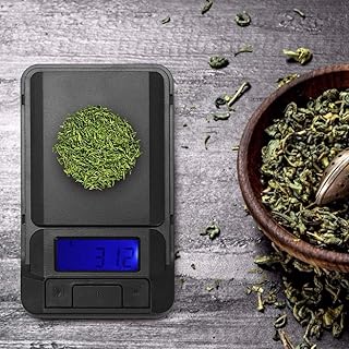 Taidda- de Fin d'année Balance de Cuisine électronique, Balance de thé Durable, 10 x 6 cm Portable pour Restaurant à Domicile
