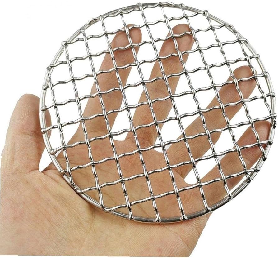 Amazon.co.jp: 焼き網 円形 ステンレス製 軽量 コンロ用 ピクニック