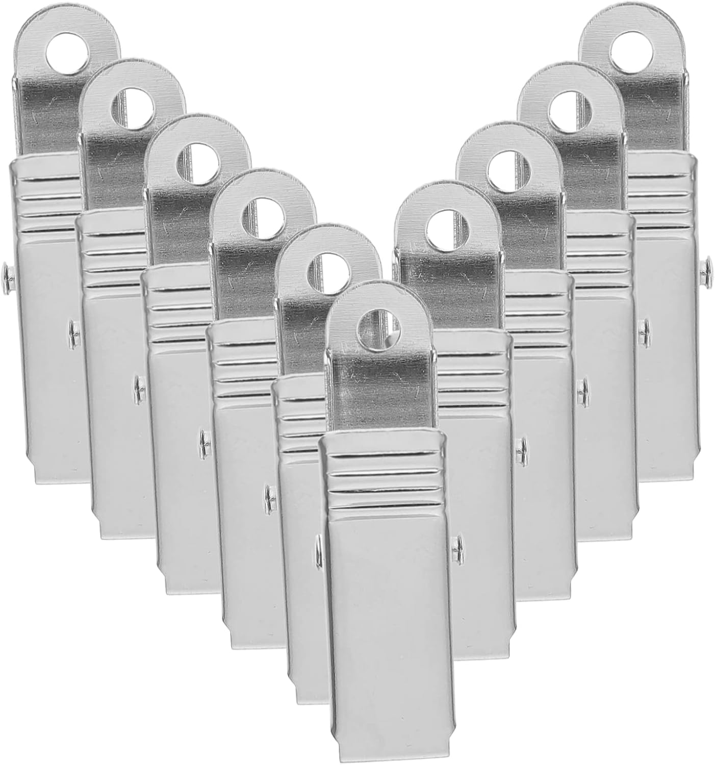 Metal Alligator Clips 20Pcs Mini Spring Clamp with Teeth and Grip