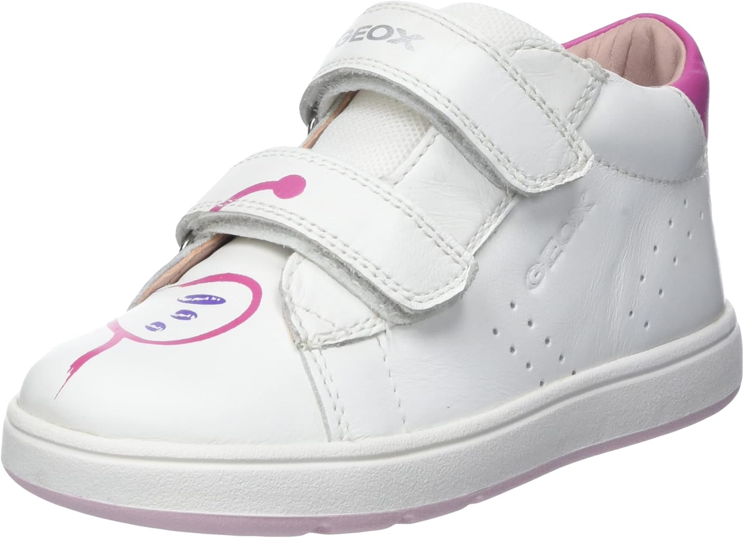 Geox B Biglia Girl, First Walker Shoe Bebé-Niñas