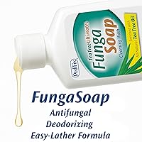Vista 6 de PediFix FungaSoap Lavado Limpiador de Árbol de Té Gel de Baño Antifúngico y Jabón para Pies Limpiador de Aceite de Árbol de Té Completamente