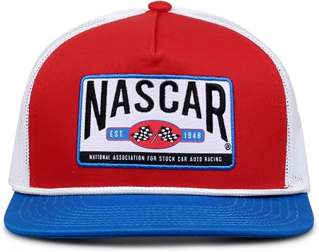 NASCAR EST 1948 Vintage Golfer Hat 5-Panel Flat Brim Adjustable Cap