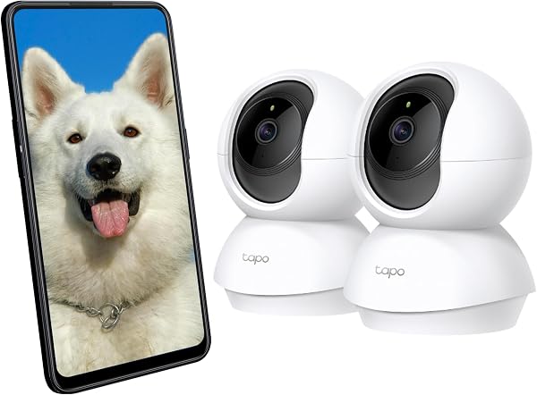 TP-Link Tapo C200P2 Binnenbewakingscamera Set van 2