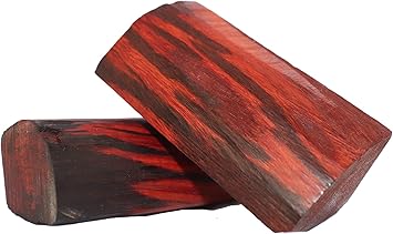 Amazon Com Ysk Red Sandalwood Lal Chandan Stick 50 60 Grams Home Kitchen