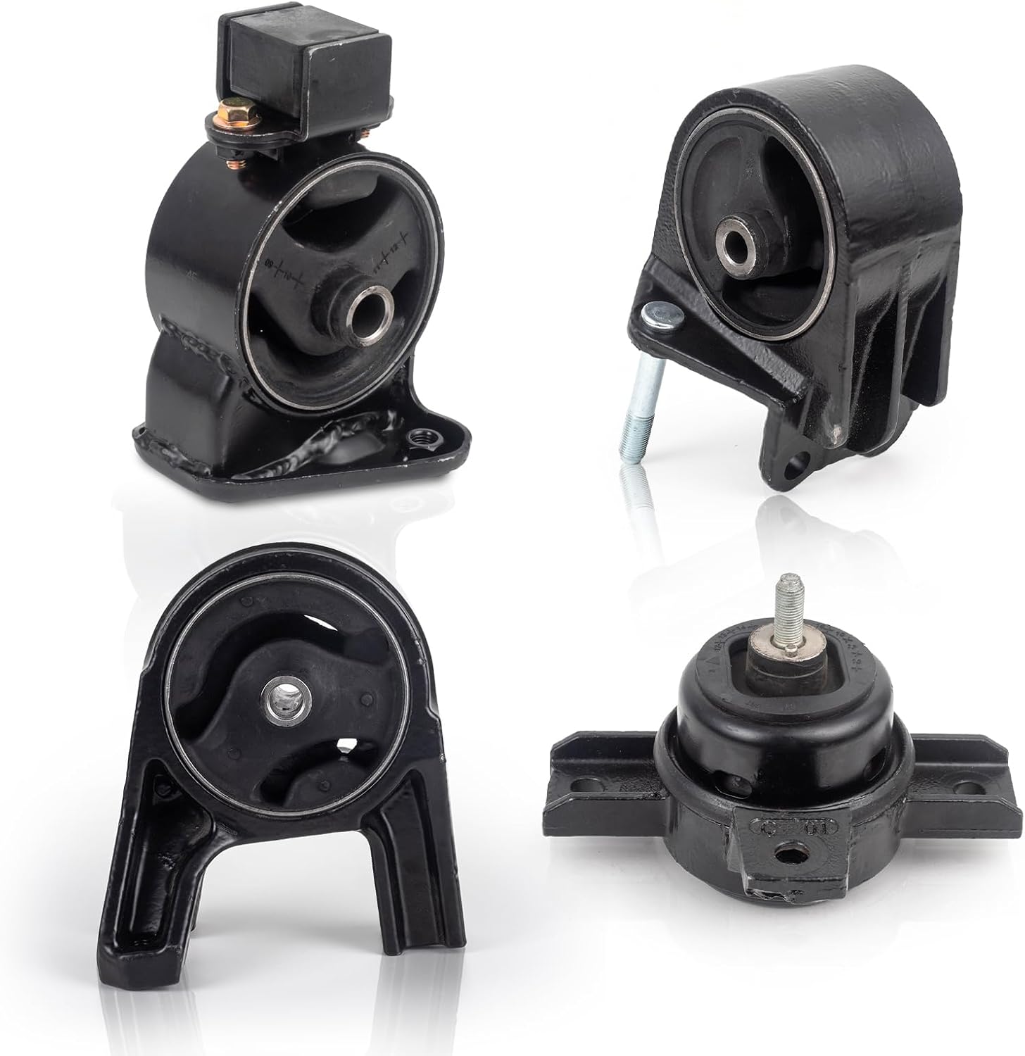 ENA Engine Motor Mount Set Compatible with Kia Sorento 2013 2012 2011 2.4 3.5 Replacement for A7196 A7195 A7198 A71018 218302P000 219102B100 218102P000 219302P000 9751 9729 9355 9754