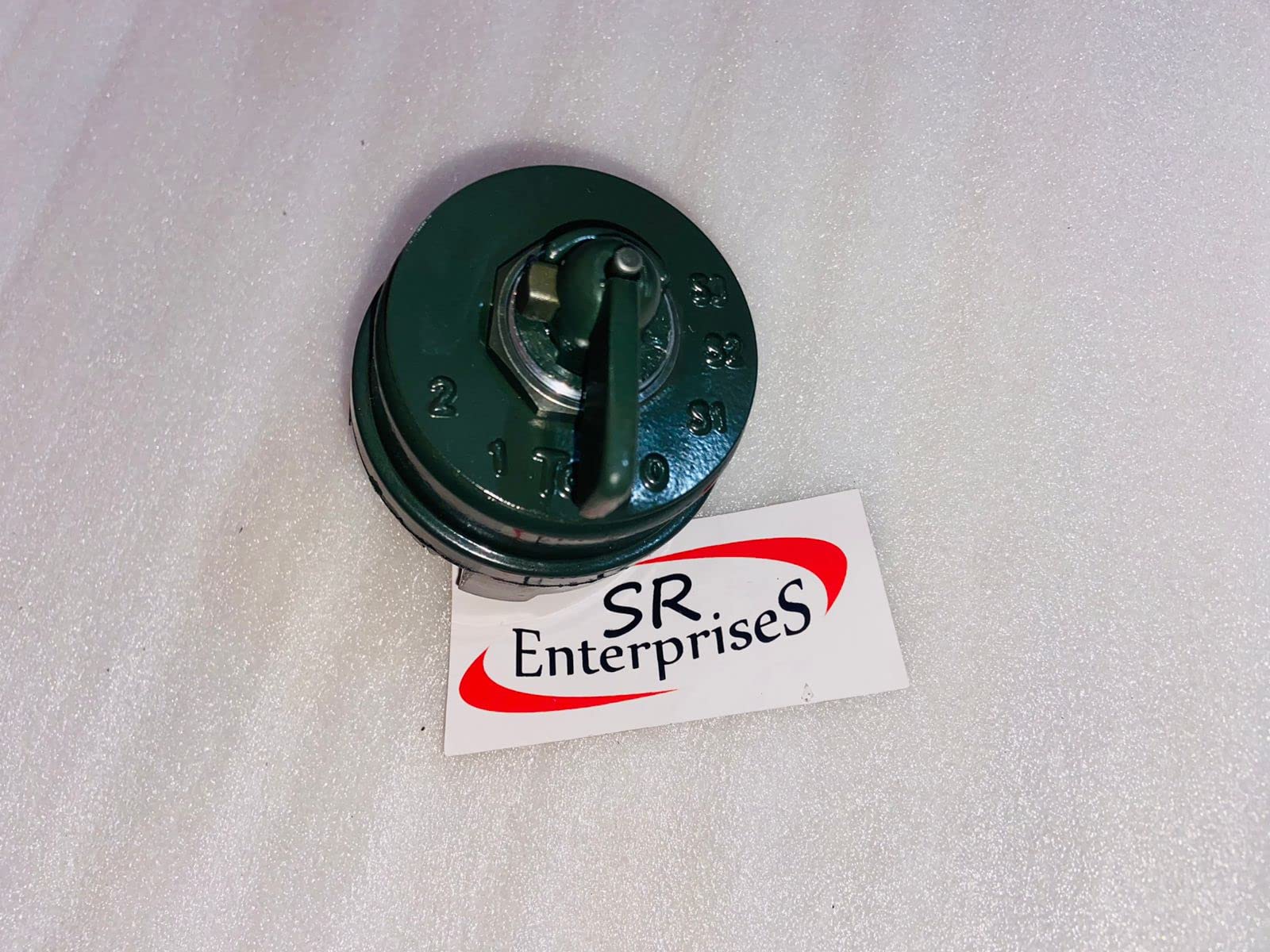 SR Enterprise Willys Jeep Rotary Switch - Old Model Army Blackout Switch - Compatible Spare Parts Accessory