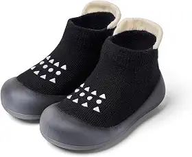 Sapatos de caminhada para bebês, antiderrapante, respirável, com sola de borracha macia, tênis para bebês meninos e meninas