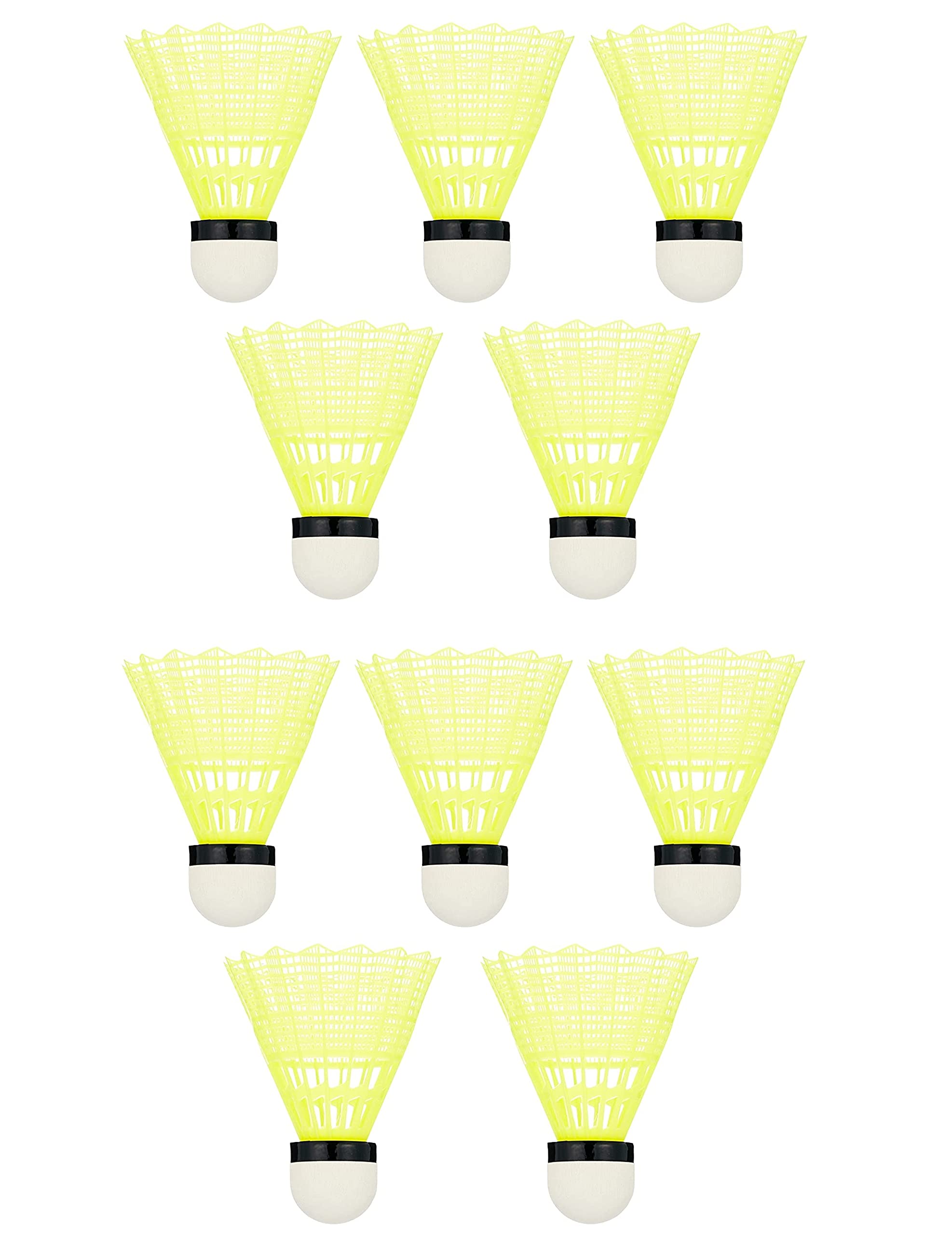 Z.Z Enterprises Badminton Shuttlecock Green Heavy Duty, Durable, Cork Shuttle (Pack of 10) (B0C4Y669VH) Amazon Price History, Amazon Price Tracker
