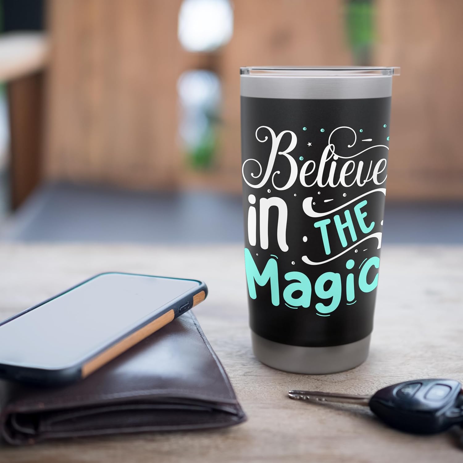 Believe In The Magic Stainless Steel Insulated Tumbler - Image 7