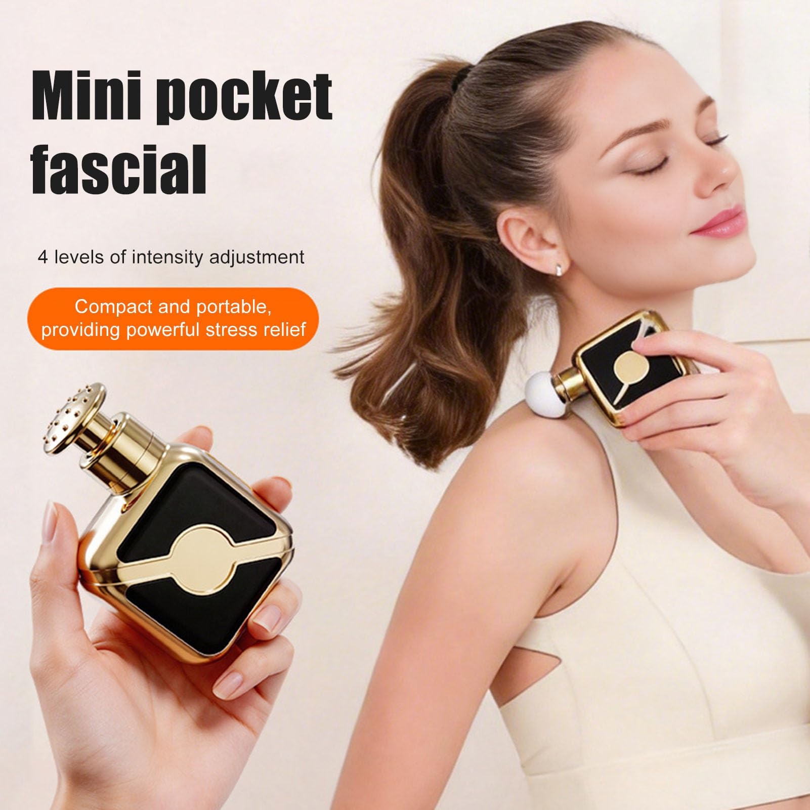 Mini Percussion Massagegerät Tiefengewebe Muskel Relaxer für Nacken Rücken