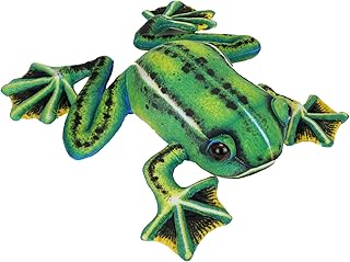 CAZOYEE Realistic Frog Stuffed Animal, Soft Frog Plush Toy, Lifelike Poison Dart Tree Toad Stuffed Animal, Unique Frog Toy Gift for Kids Children Girls Boys Baby, Cuddly Plush Frog Decoration, 15¡±