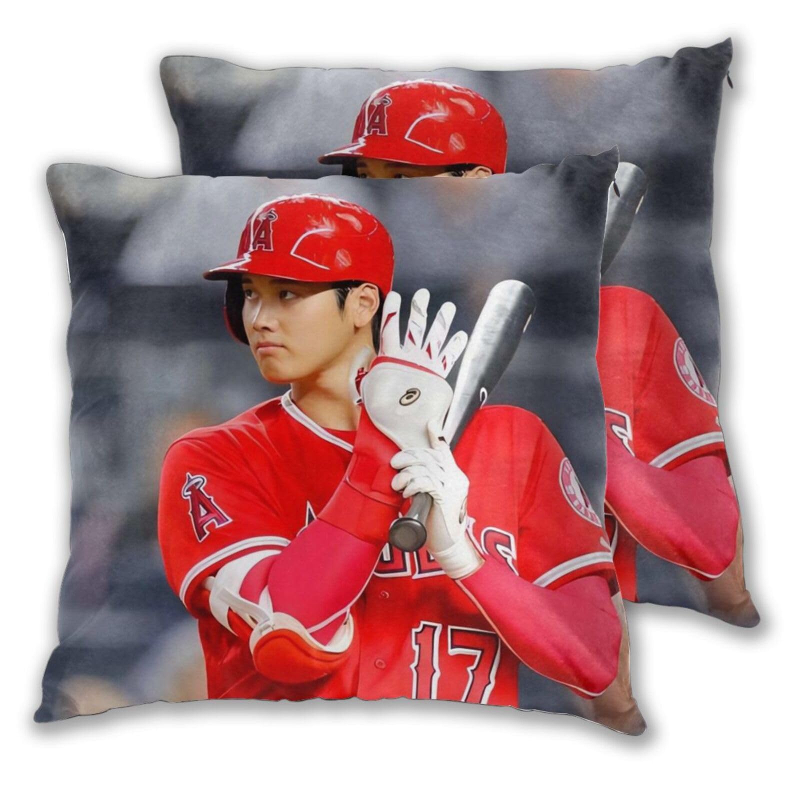 2個 大谷翔平 枕 クッション ピロー 座布団 Pillow Cushion 2個 大谷翔平 枕 クッション ピロー 座布団 Pillow Cushion