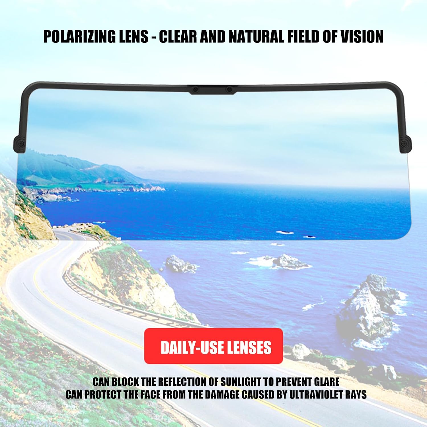 Modifiable Slide Bend Molded Split Against Frown Driving Glasses with Auto Dimming Lens for Full Security and Perceptio