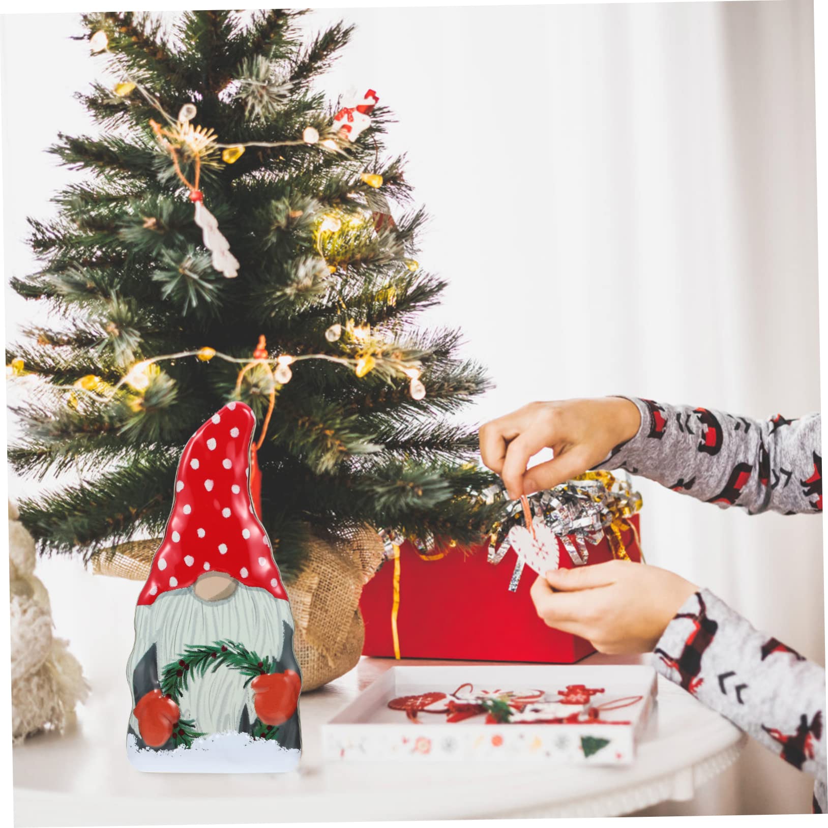 Amazon.co.jp: ポータブルクリスマスキャンディボックス 多機能お菓子