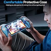Vista 7 de FYOUNG Funda protectora para PlayStation Portal, funda protectora de silicona suave con protección completa y agarre antideslizante para el pulgar