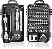 Conjunto de chaves de fenda com mini precisão, conjunto 115 em 1, kit de ferramentas de reparo profissional com driver magnético para celular, computador, laptop, relógio, PS4 e outro
