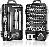 Conjunto de chaves de fenda com mini precisão, conjunto 115 em 1, kit de ferramentas de reparo profissional com driver magnético para celular, computador, laptop, relógio, PS4 e outro