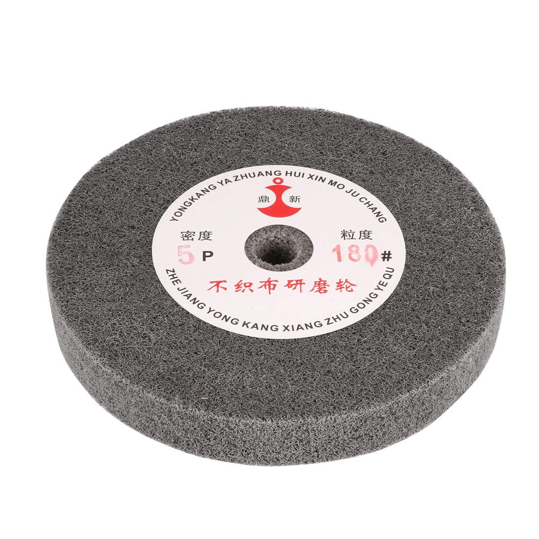 Uxcell Green Sourcing Map 16Mm Bore 150Mm Dia 180 Grit Nylon Fiber Wheel Abrasive Polishing Buffing Disc