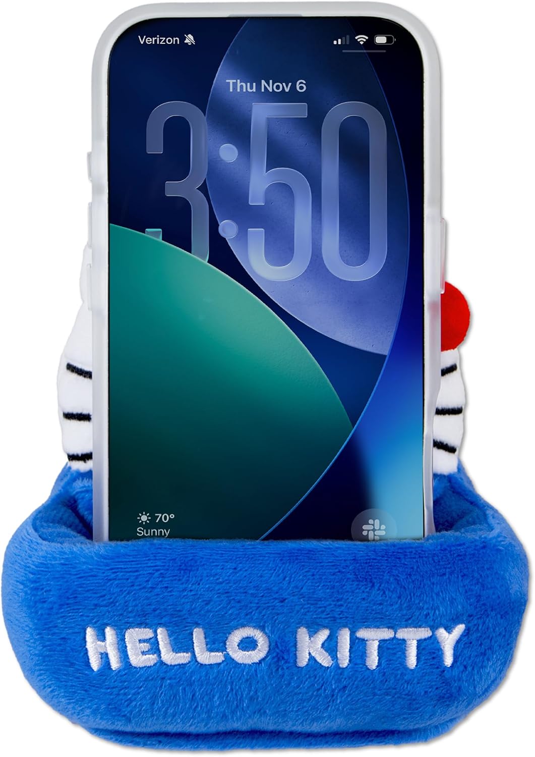 Sonix x Sanrio | Hello Kitty Plush Phone Holder - Smartphone Pillow Stand, Cozy Desk Decor