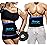 Biange Waist Trainer for Women Men Sweat Belt Waist Trimmer Belly Band Stomach Wraps