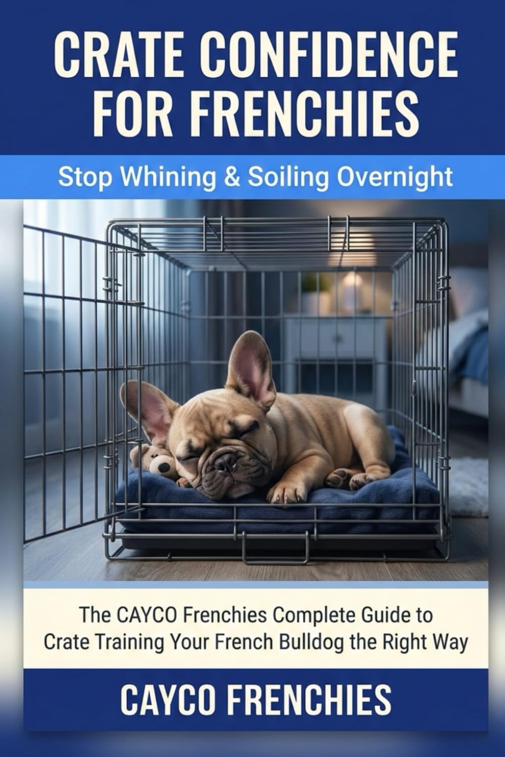 Crate Confidence for Frenchies - Stop Whining & Soiling Overnight: The CAYCO Frenchies Complete Guide to Crate Training Your French Bulldog the Right Way