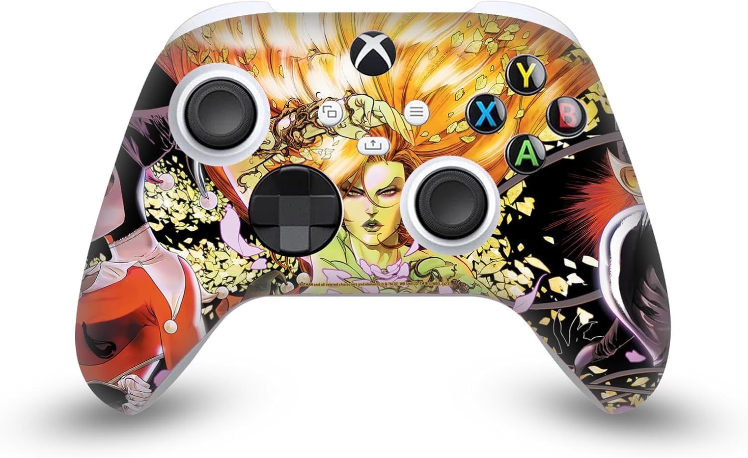 Head Case Designs Officially Licensed Batman DC Comics Poison Ivy Rouge Gallery Vinyl Sticker Gaming Skin Decal Cover Compatible With Xbox Series X/S Controller