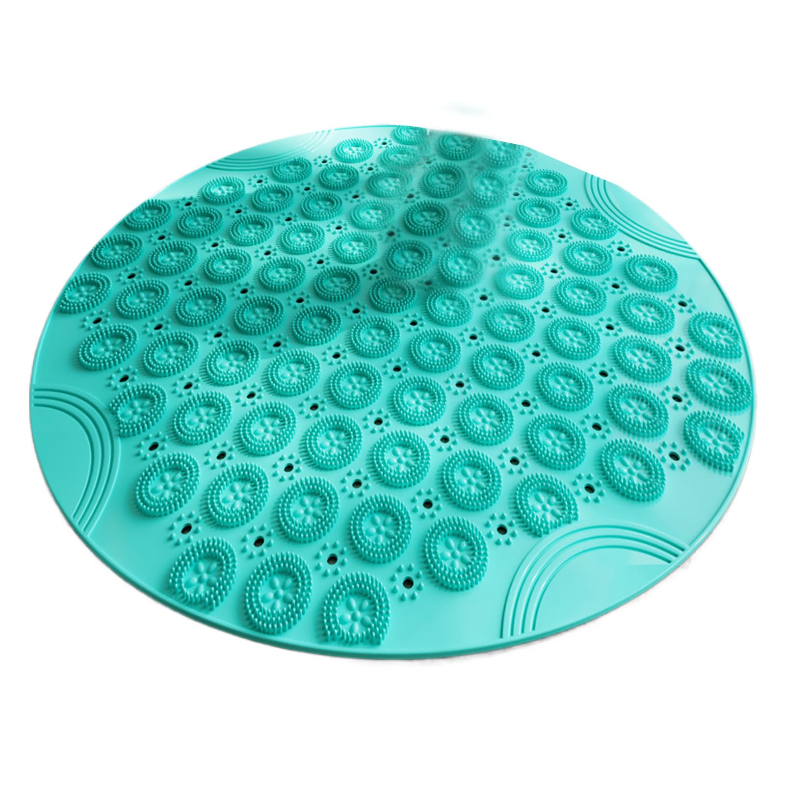 Jazuaiao Round Bath Mat Antislip Feature Shower Bathtub Floor Enhances Bathroom Bathmat