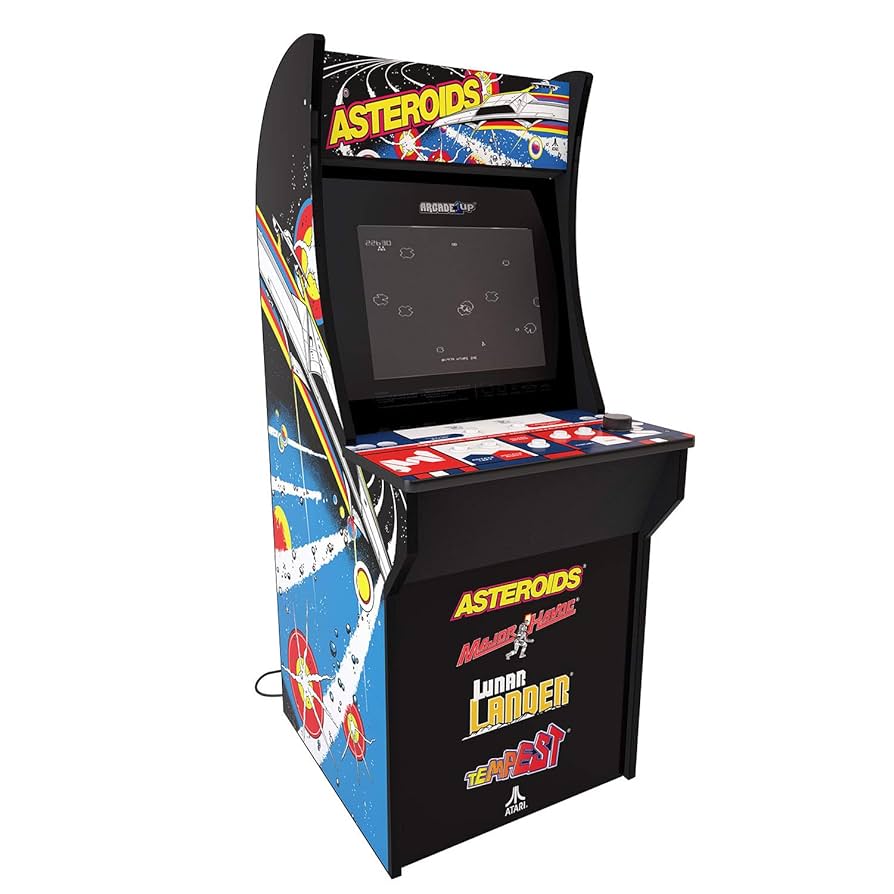 Arcade1Up アタリ アステロイド ATARI ASTEROIDS ARCADE1UP Atari Asteroids Arcade Machine - 4 Games in 1