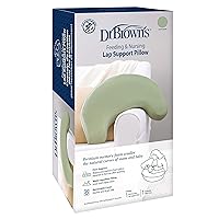 Vista 2 de Dr. Brown's Ultimate Feeding Comfort Bundle- Almohada de lactancia verde tormenta + calentador de biberones y esterilizador de lujo + paquete de 4