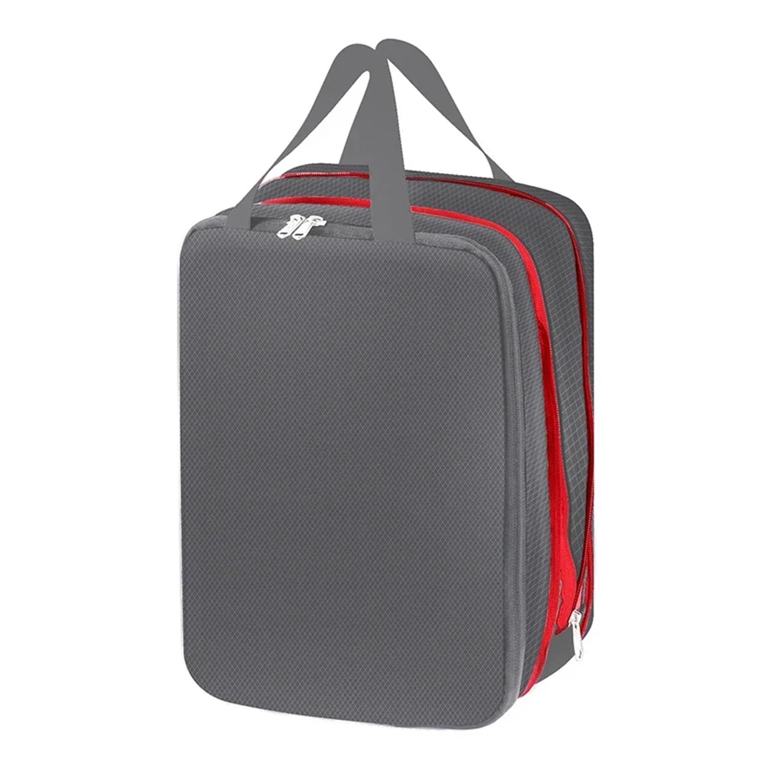 Packing Cubes For Suitcases Double-layer Portable Compression Storage Bag Travel Packing Cubes Luggage Organizer Waterproof Suitcase Pouch(Grey,3PCS)