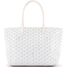 Pre-Loved Artois Tote Coated Canvas PM, White