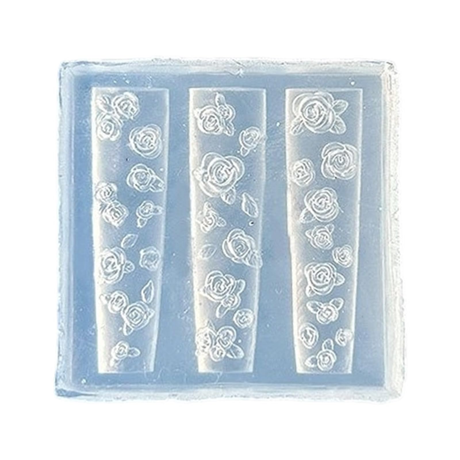 Lerpwige Nails Decors Silicone Mold Stamping Templates Molds Carving Enthusiasts Nail Art Silicone