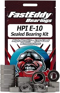 FastEddy Bearings Compatible with HPI E-10 Touring Sealed Bearing Kit