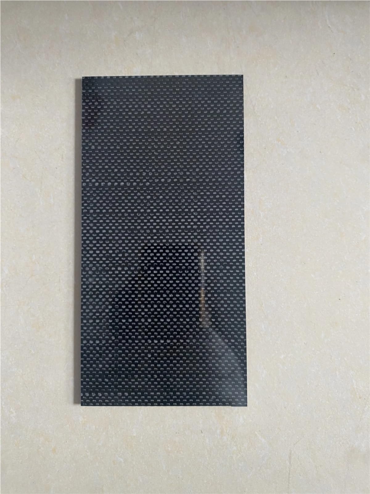 Arkusze z włókna węglowego, Arkusz z włókna węglowego 3K 300x50mm czarny 0,5-5,0mm do modelarstwa i projektów DIY(2.0mm Twill Matte)