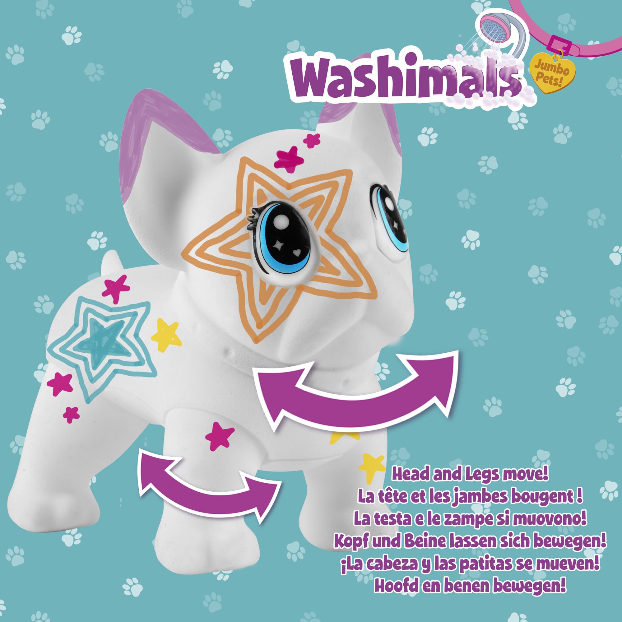 CRAYOLA Washimals Posable Jumbo Pet, Mehrfarbig - Image 3