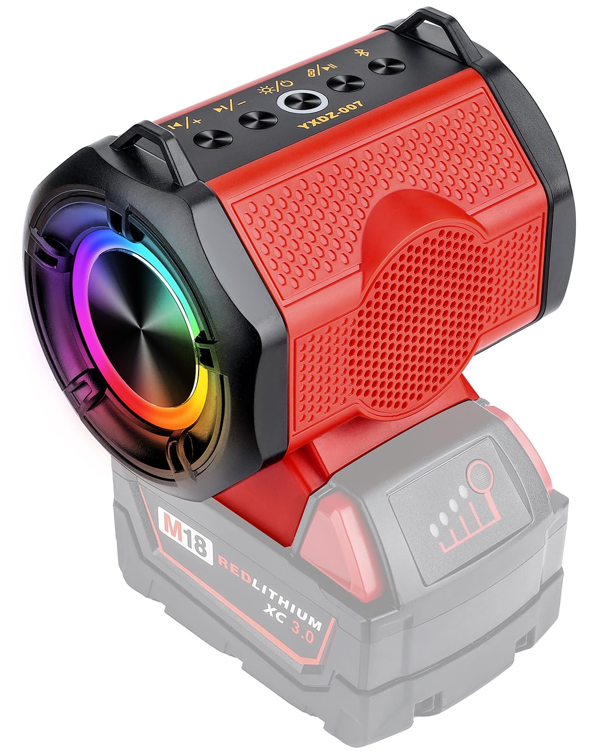 Altoparlante Bluetooth Wireless Per Batterie Milwaukee 18V Li-Ion – Casse Audio Da Esterno, Nuovo
